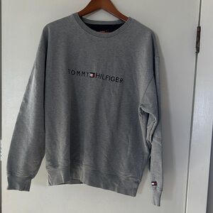 90’s Vintage Tommy Hilfiger Men's Crewneck Sweatshirt Made in Canada!